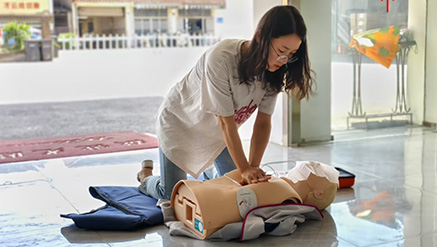 Training on first AID